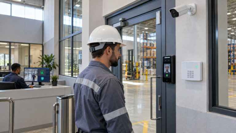 Tecnologia e segurança para galpão industrial